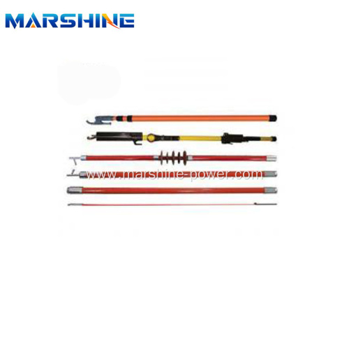 Telescopic Insulated Fiberglass Hot Stick